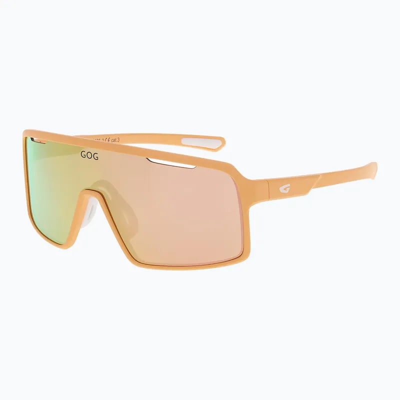 Značkový Sluneční brýle GOG Enki matt orange/white reflex rose/gold