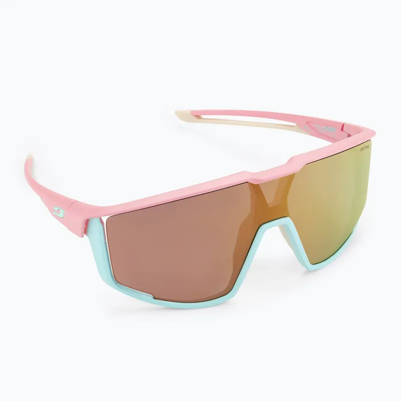 Julbo Fury Spectron 3Cf matné pastelově růžové/světle modré cyklistické brýle Levný