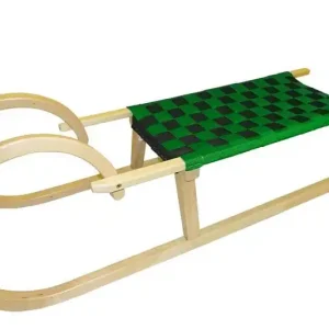 Akce Sáně dřevěné Rohačky 110cm - zelená