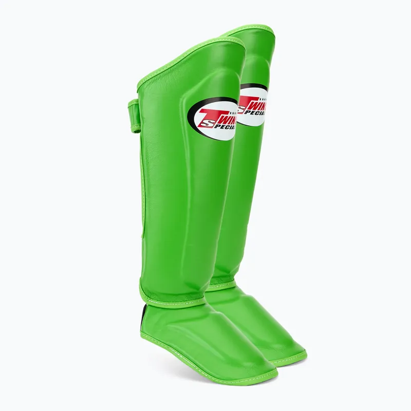 Chrániče holeně a chodidla Twins Special SGL10 green Finální Výprodej