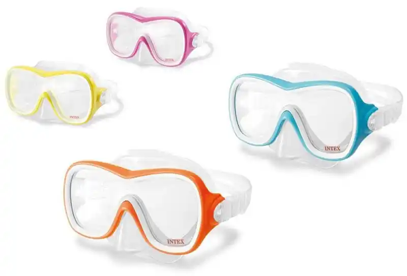 Levný Potápěčské brýle INTEX 55978 Wave Rider - Růžová