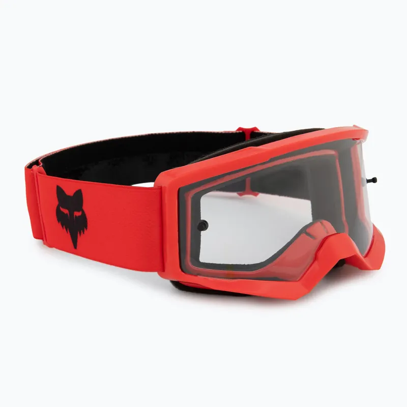 Dětské cyklistické brýle Fox Racing Main Core Jr fluorescent red/clear Cenová Bomba