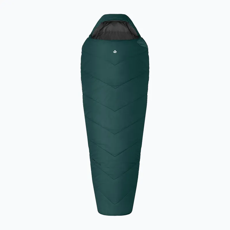 Spací pytel levý Alpinus Fiber Pro 800 green Cenově Výhodný