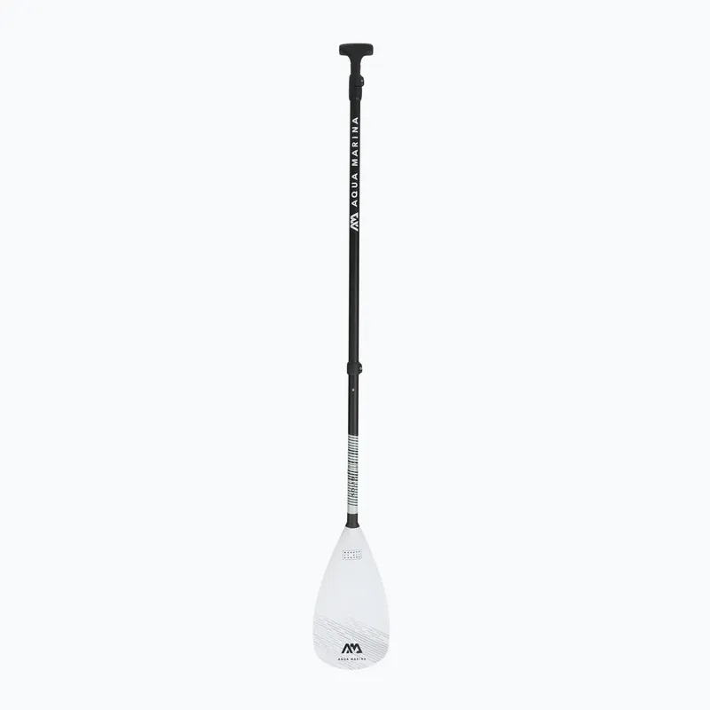 SUP pádlo Aqua Marina SOLID Adjustable Fiberglass černo-bílé B0303013 Pouze Dnes
