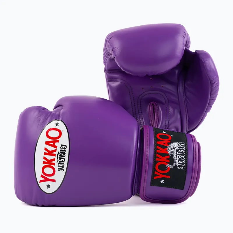 Pánské boxerské rukavice YOKKAO Matrix flash purple Sezónní Sleva