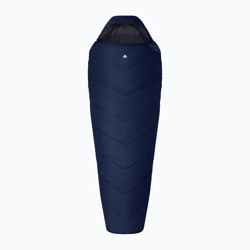Spací pytel levý Alpinus Fiber Pro 1500 dark blue Nejlepší Cena