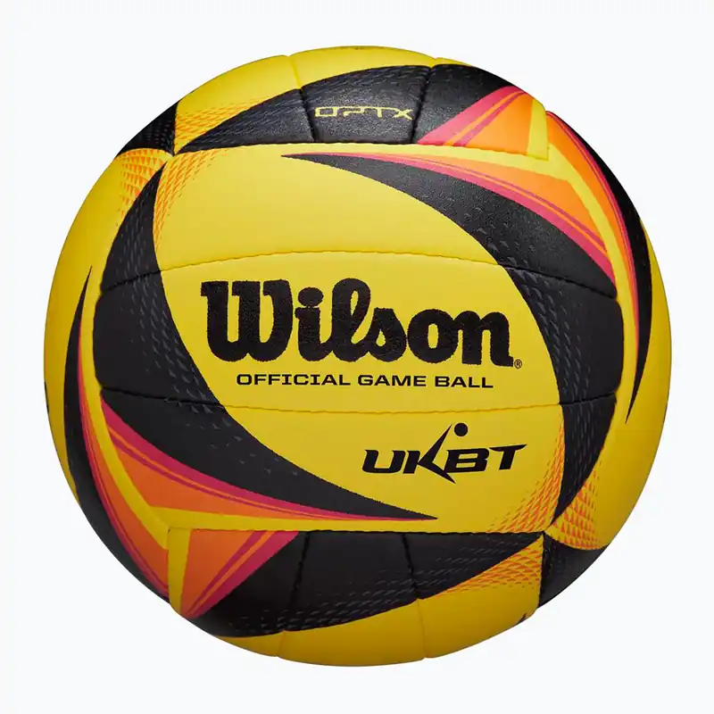 Míč na plážový volejbal Wilson OPTX AVP VB OFFICIAL GB yellow velikost 5 Aktuální