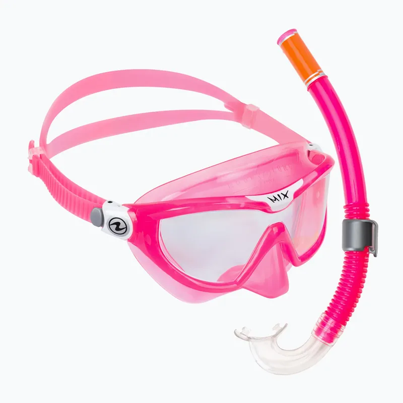 Aqualung Mix Dětská sada maska + šnorchl růžová SC4250209 Vysoce Kvalitní