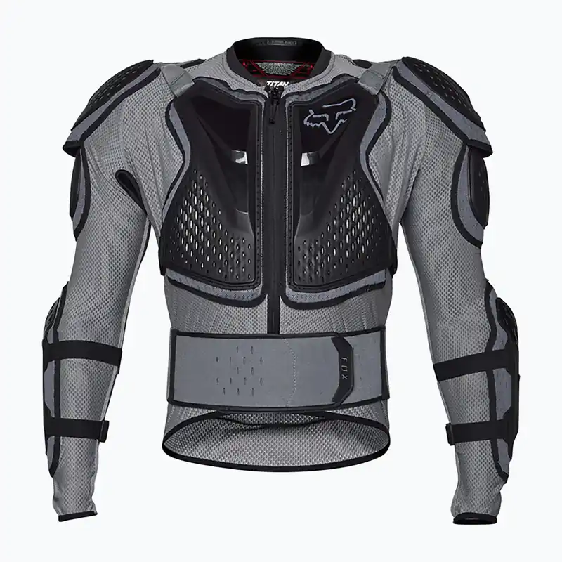 Zlevněný Pánský chránič Fox Racing Titan Sport cloud grey