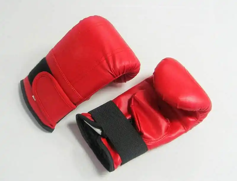 Box. rukavice pytlovky - červená Bezpečná Platba