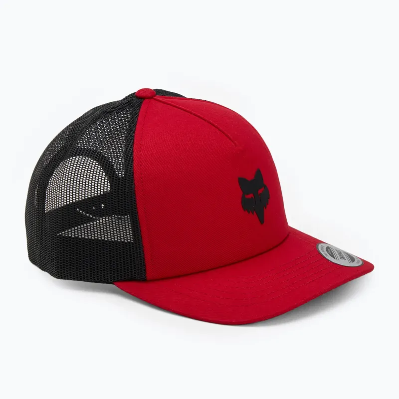 Ihned K Objednání Kšiltovka Fox Racing Fox Head Trucker flame red