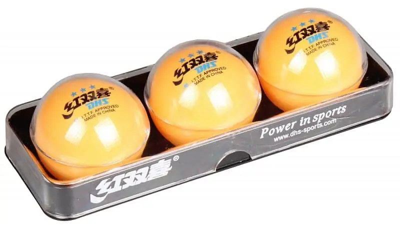 míčky na stolní tenis Super 3 hvězdy sada 3ks Must-Have