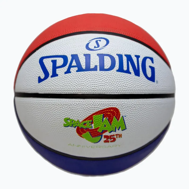 Vrácení Zdarma Basketbalový míč Spalding Space Jam Tune white/red/blue velikost 7