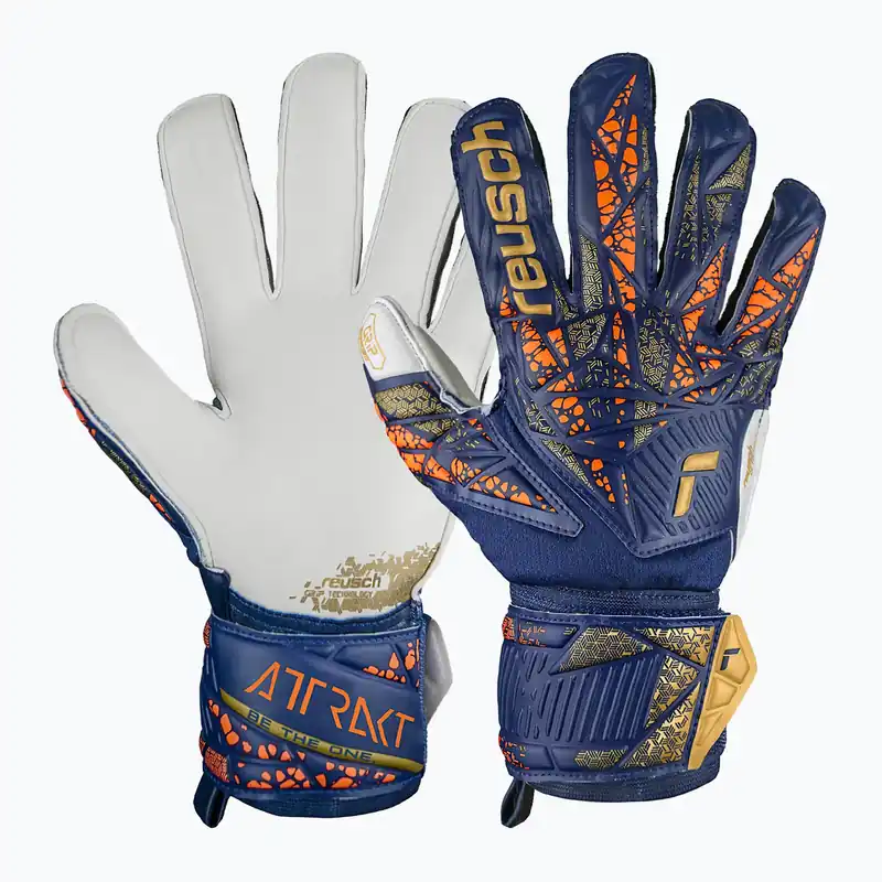 Oblíbený Brankářské rukavice Reusch Attrakt Grip premium blue/gold