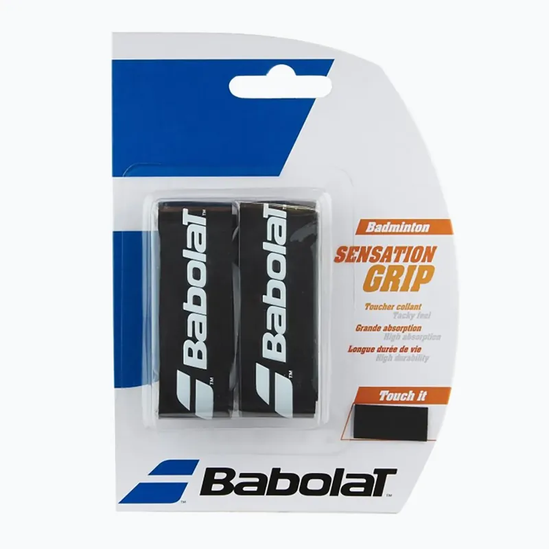 Výprodej Omotávky na badmintonové rakety Babolat Grip Sensation 2 ks black