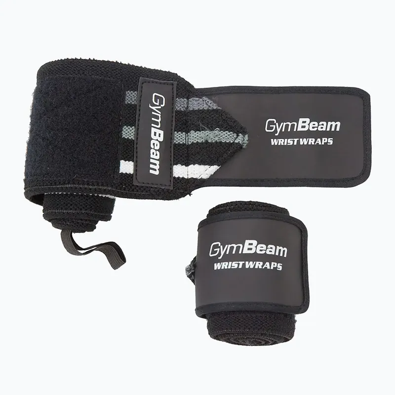 Vrácení Zdarma Bandáže na zápěstí GymBeam black