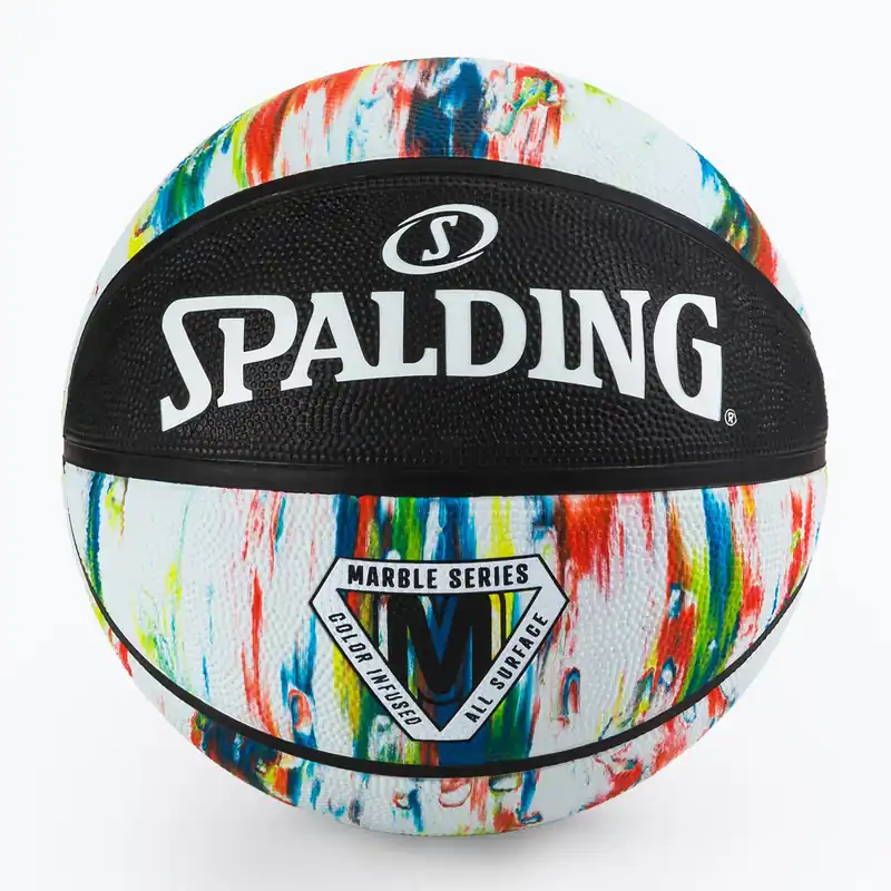 Víkendová Akce Spalding Marble barevný basketbalový míč 84404Z