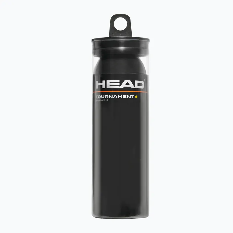 Turnajové míčky na squash HEAD černé 287336 Novinka