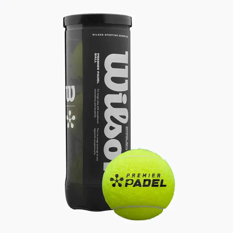 Hit Sezóny Míčky na padel Wilson Premier Padel Balls 3 ks yellow