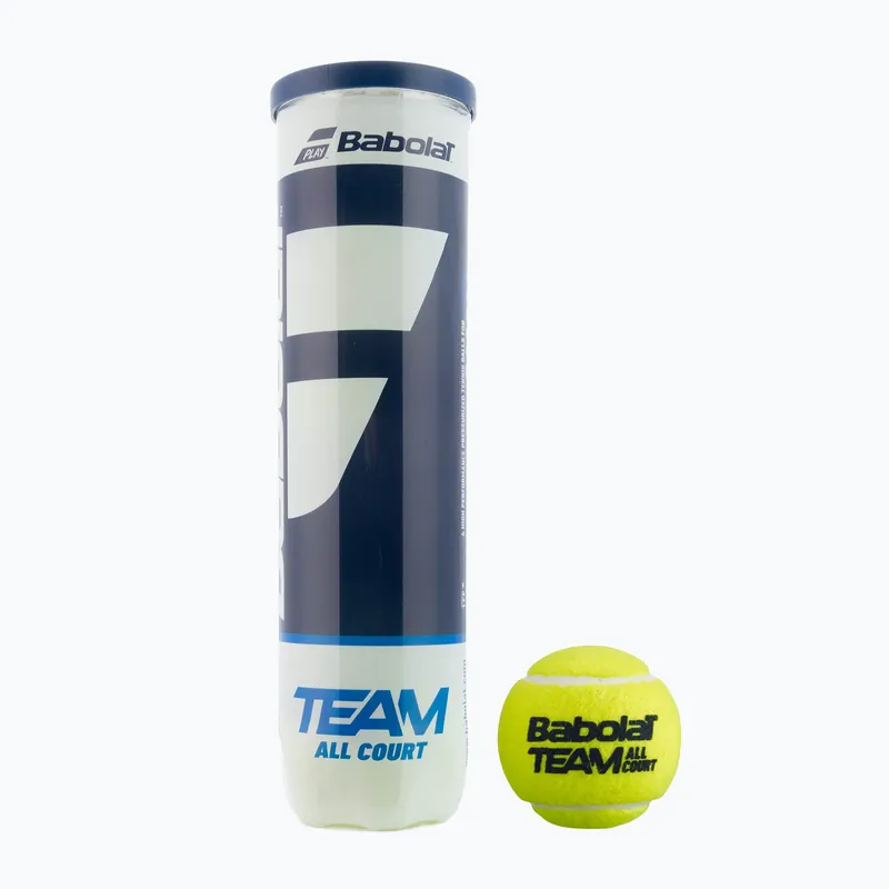 Poslední Šance Sada tenisových míčků 4 ks. BABOLAT Team All Court 4 žlutá 502081