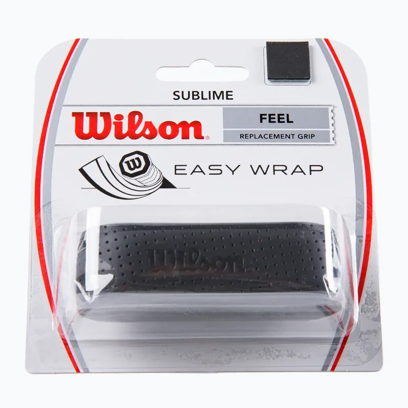 Bezpečná Platba Wilson Sublime Grip Tenisová omotávka černá WRZ4202BK+