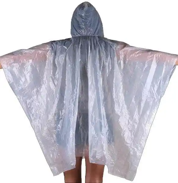 Pláštěnka pončo PE - čirá Cenová Bomba