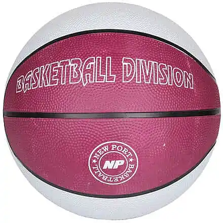 Print basketbalový míč bílá Novinka