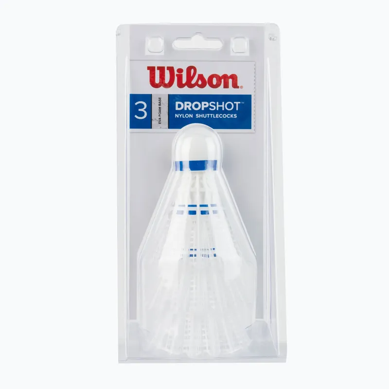 Poslední Šance Badmintonové rakety Wilson Dropshot 3 Clamshel bílé WRT6048WH+