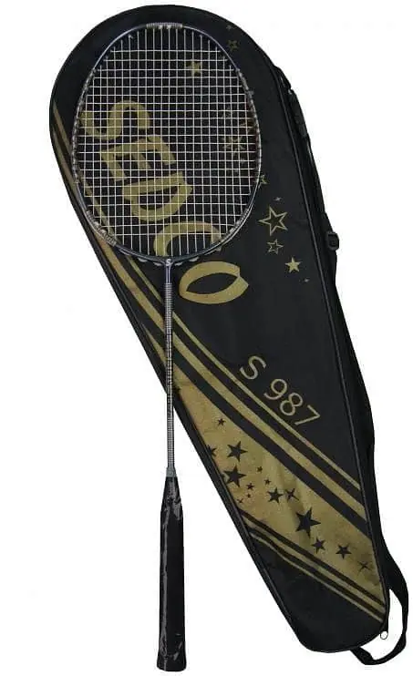 Badmintonová raketa SEDCO CARBON 987 - černá Ověřený