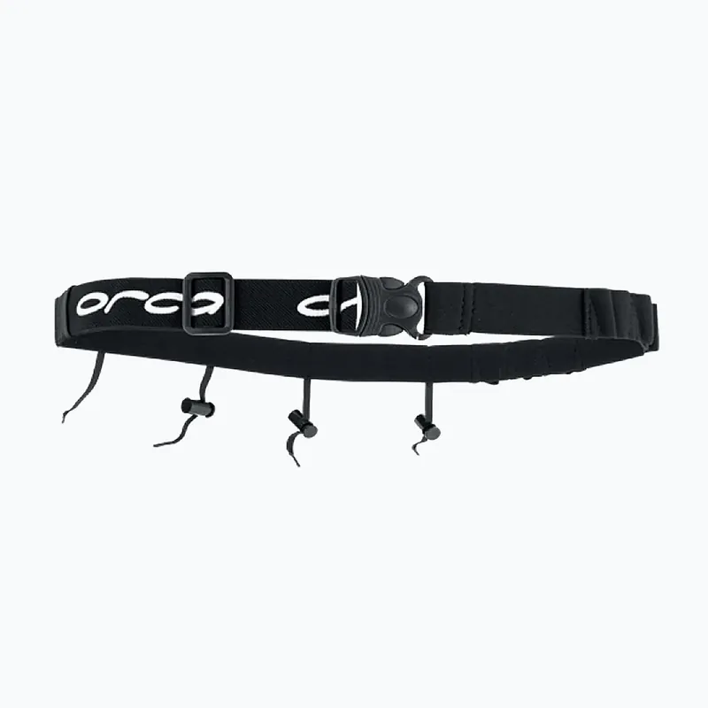 Běžecký pás na startovní číslo Orca Race Belt black Horká Nabídka