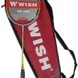Expresní Doručení Badmintonová raketa WISH GRAFIT 988 + pouzdro - žluto-stříbrná