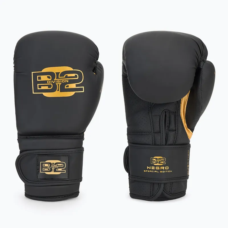 Víkendová Akce Boxerské rukavice DIVISION B-2 Pro Carbon black/gold