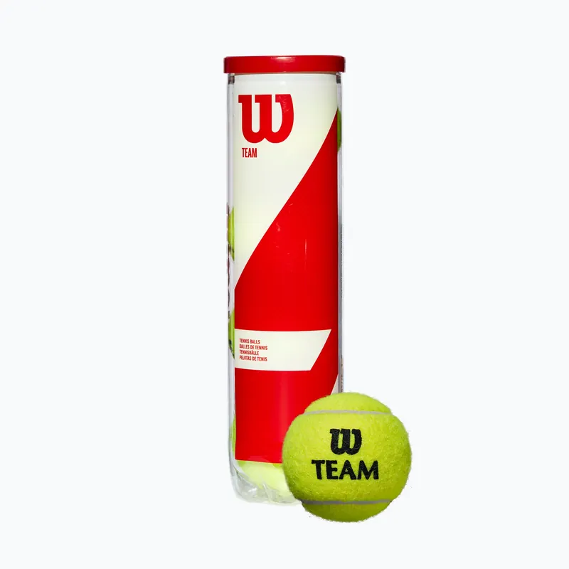 Wilson Team Practice tenisové míče 4 ks žluté WRT111900 Super Cena