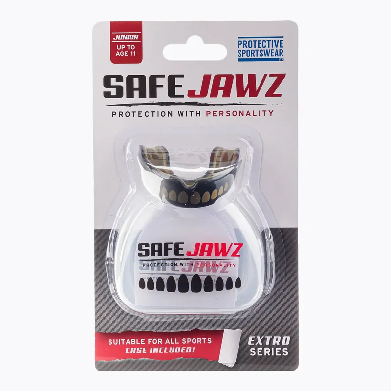 Jen Po Omezenou Doba SAFEJAWZ Extro Series Black Jaw Protector SJGOLDJ