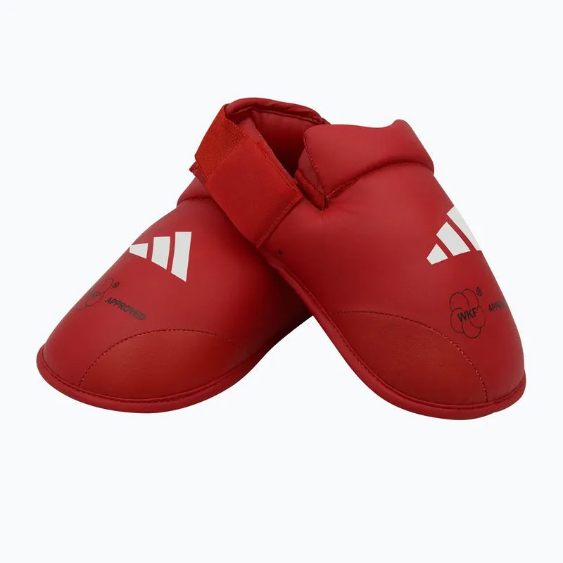 Bezpečná Platba Chrániče chodidel adidas WKF red