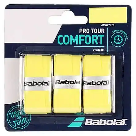 Cenová Bomba Pro Tour overgrip vrchní omotávka 0,6 mm žlutá
