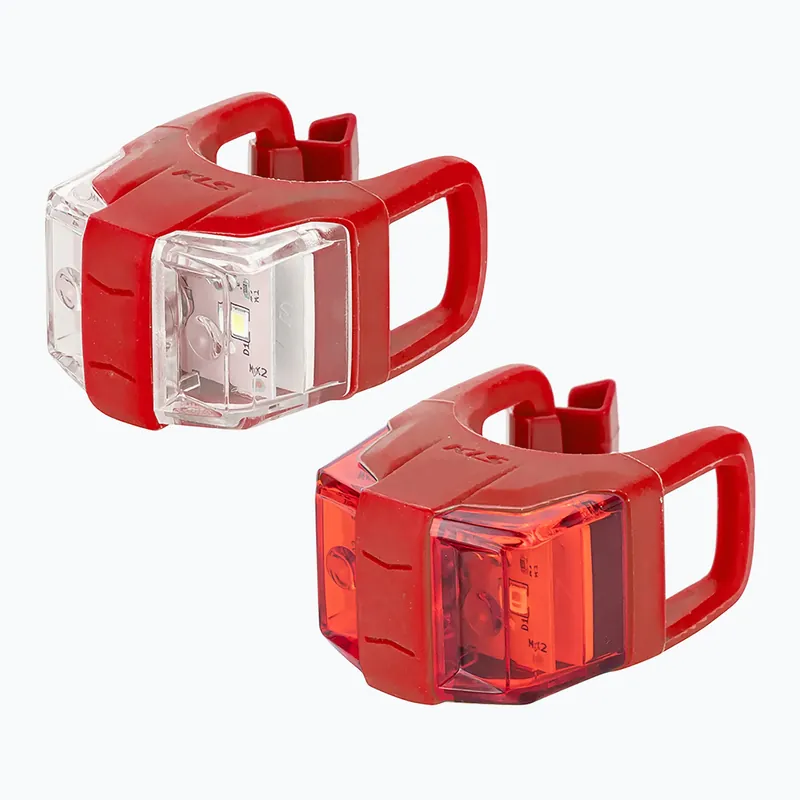Horká Nabídka Sada světel na kolo Kellys Twins II set red