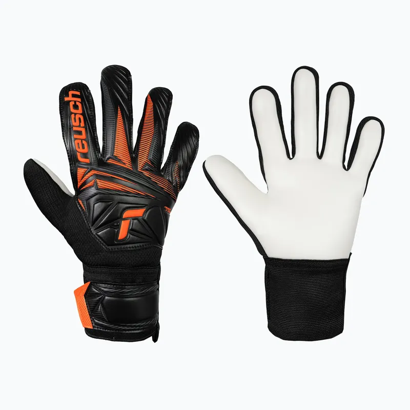 Nakupujte Hned Brankářské rukavice Reusch Attrakt Starter Solid black/shocking orange