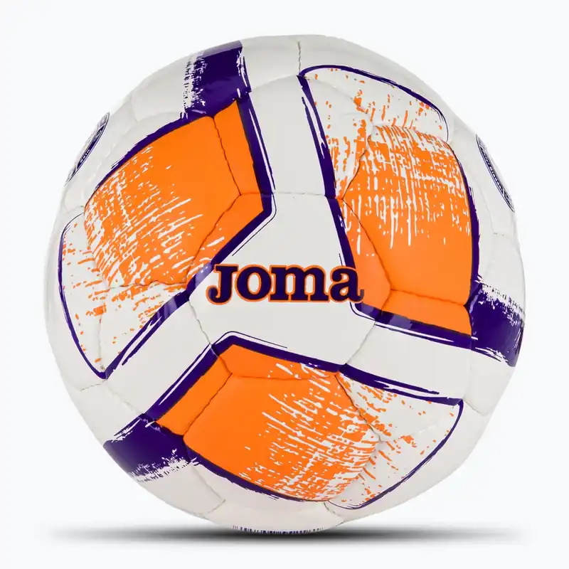 Přímo Od Výrobce Fotbalový míč Joma Dali II white/fluor orange/purple rvelikost 3