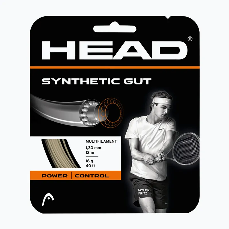 Tenisová struna HEAD Synthetic Gut gold 281111 Tovární Cena