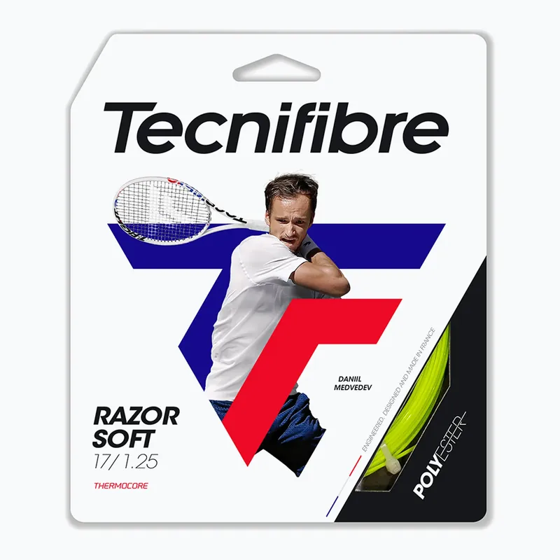 Tenisová struna Tecnifibre Razor Soft anthracite Objednat Nyní