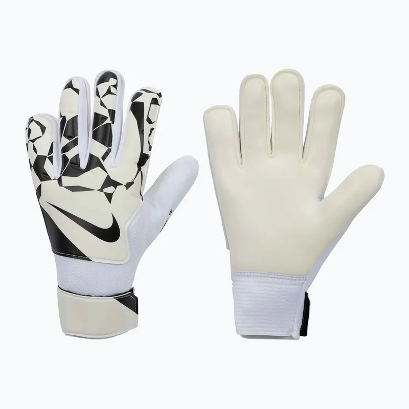 Brankářské rukavice Nike Match Jr. white/black/black Zlevněný