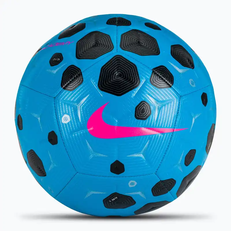 Fotbalový míč Nike Academy blue glow/black/pink blast velikost 5 Odeslání Ihned