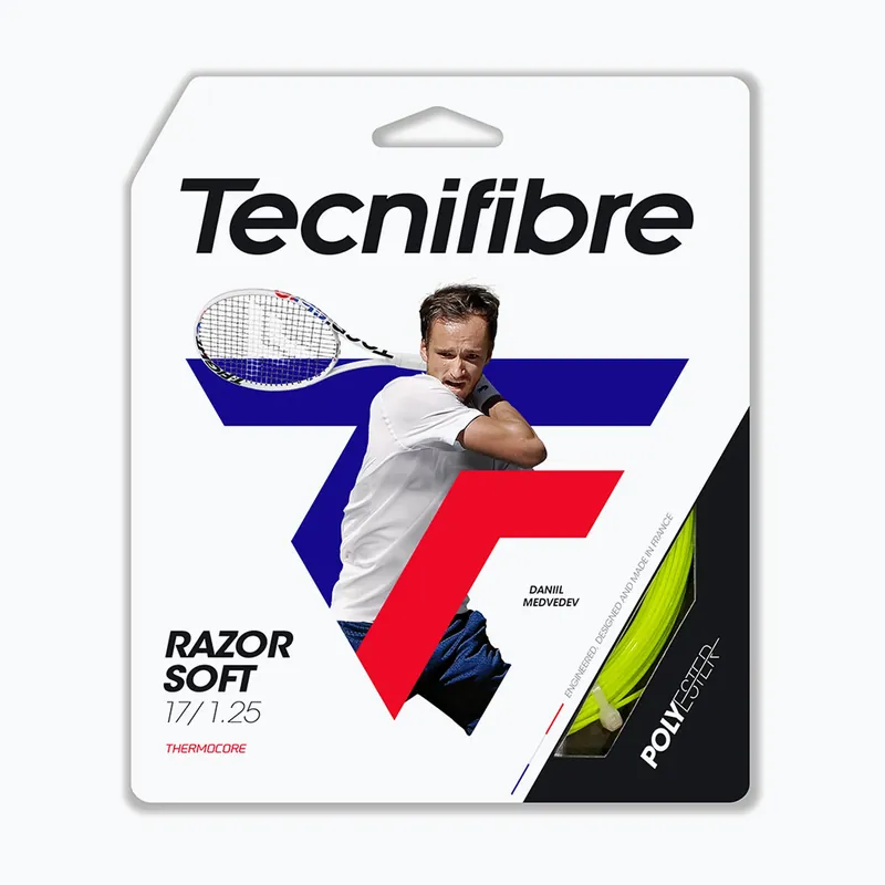 Tenisová struna Tecnifibre Razor Soft white Nakupujte Hned