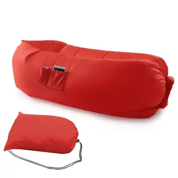 Nafukovací vak Sedco SOFA LAZYBAG 10268 - červená Autentický