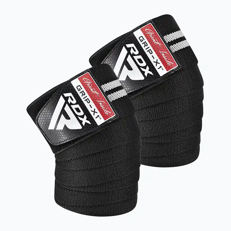 Hit Sezóny Chrániče kolen RDX KR11 Gym Knee Wrap black/white