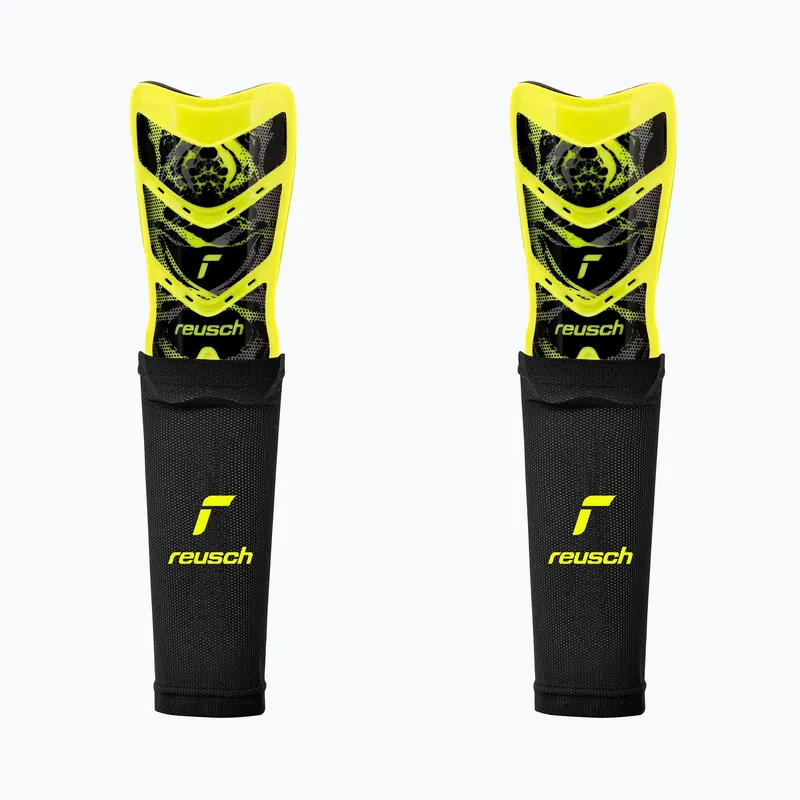 Odeslání Ihned Chrániče holení Reusch Shinguard Attrakt Supreme safety yellow/black