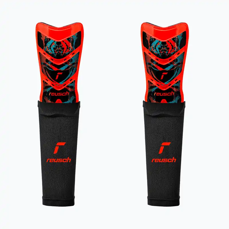 Speciální Cena Chrániče holení Reusch Shinguard Attrakt Supreme bright red/black