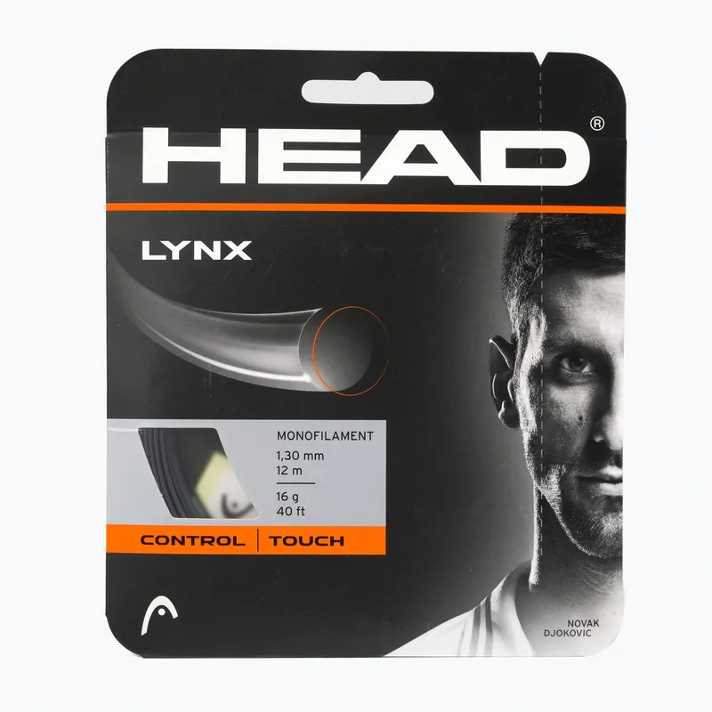 Tenisová struna HEAD Lynx černá 281784 Akční Cena