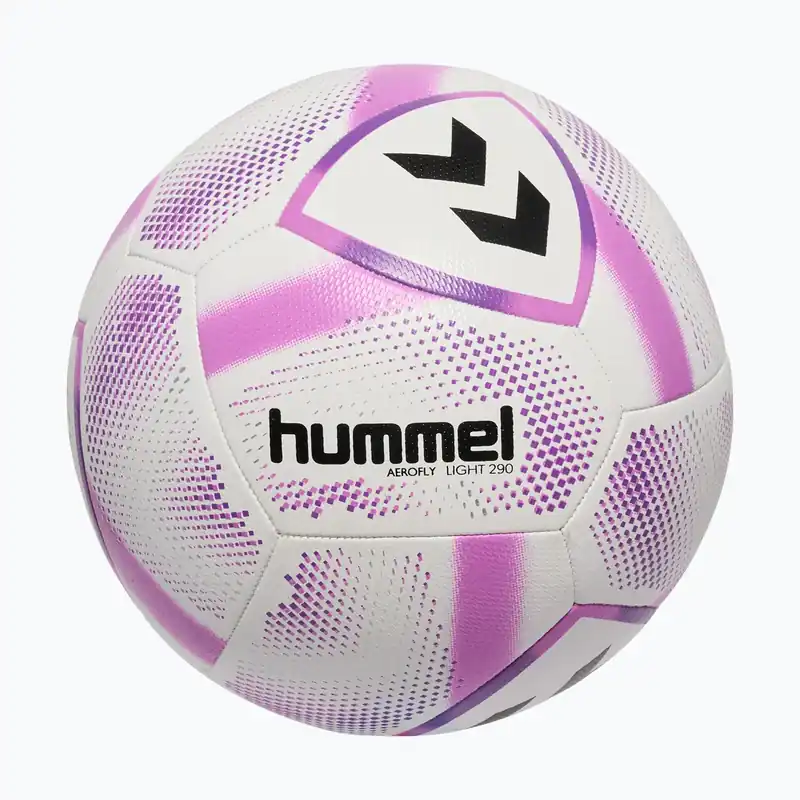 Fotbalový míč Hummel HML Aerofly Light 290 white/purple velikost 3 Nakupujte Hned